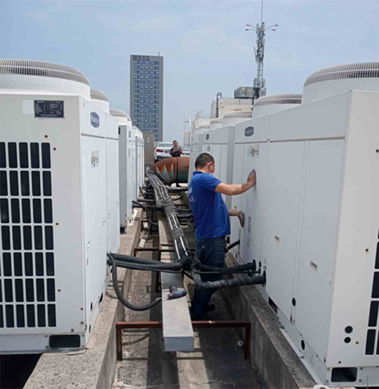 乌海市中央空调制热和不制冷系统维修方法